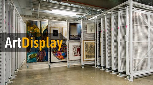 ArtDisplay - sistem de afisare si depozitare tablouri muzee si galerii de arta - Atelier EMS