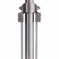 Adaptor inox cu doua cobarari φ33.7mm