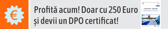 Recomandam Cursurile DPO pentru toate persoanele care intra in contact cu datele personale